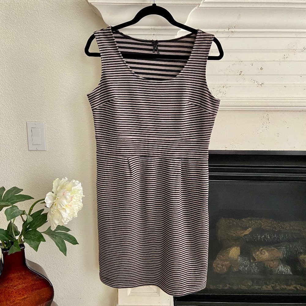 Lapis Women's Striped Sleeveless Mini Dress M